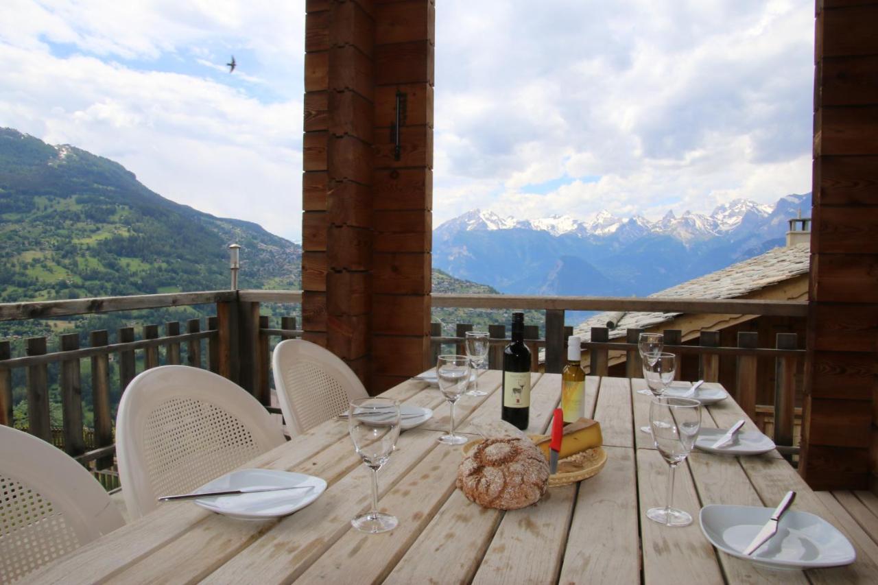 Christoph Standing & Calm Chalet 10 Pers By Alpvision Residences Veysonnaz Buitenkant foto